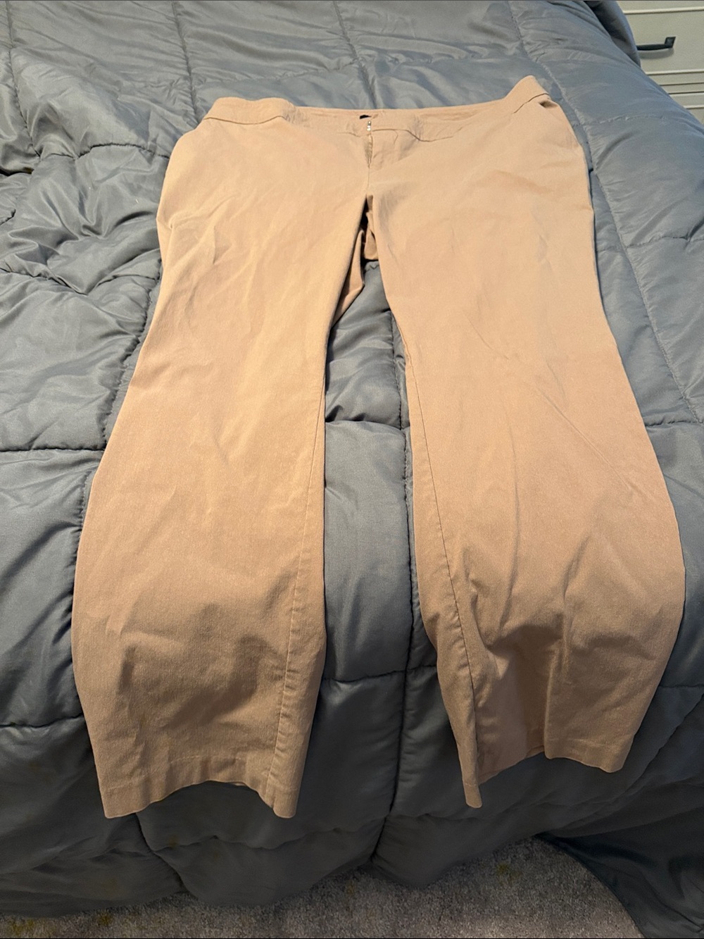 Torrid Neutral Beige Wide-Leg Pants